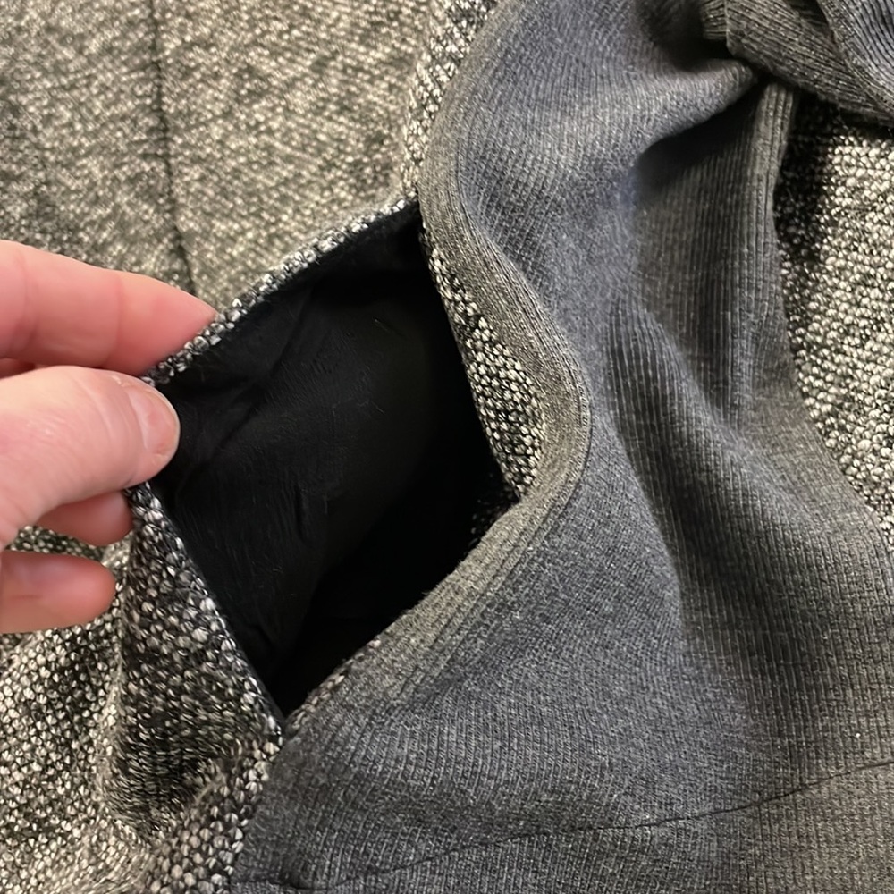 Hem And Thread Sweater Jacket - image 4